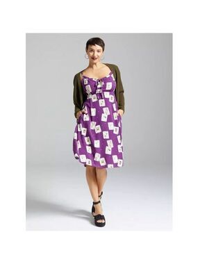 Disney The Nightmare Before Christmas Playing Cards Allover Print Slip Dress - S